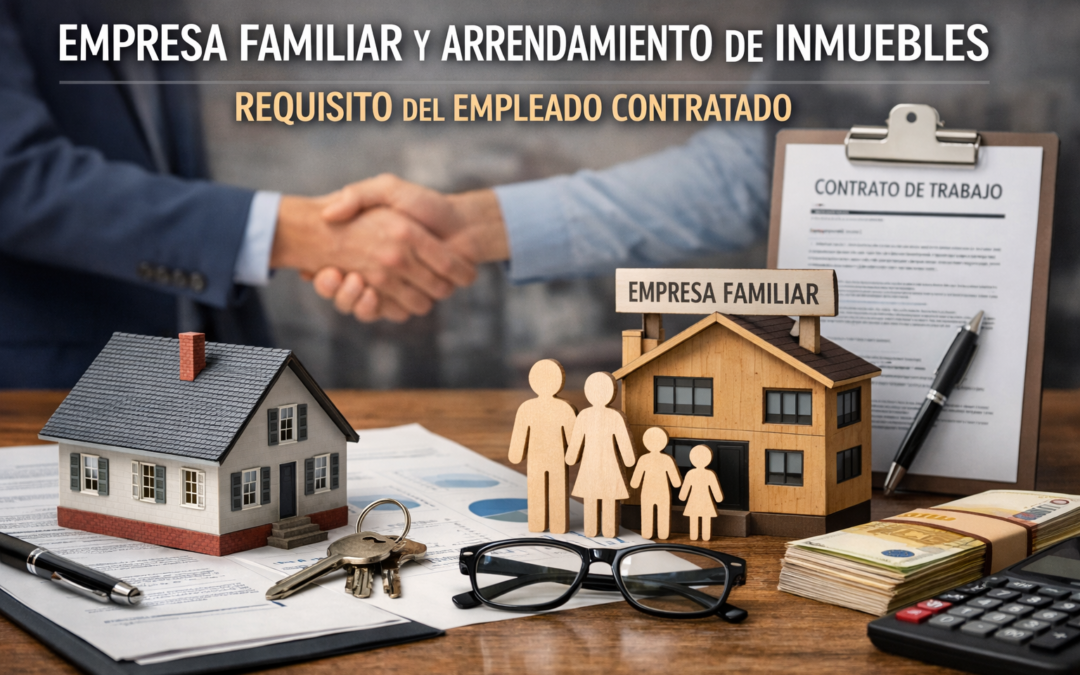 Empresa familiar y arrendamiento de inmuebles: el Tribunal Supremo flexibiliza el requisito del empleado