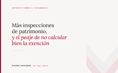 Inspecciones a grandes patrimonios